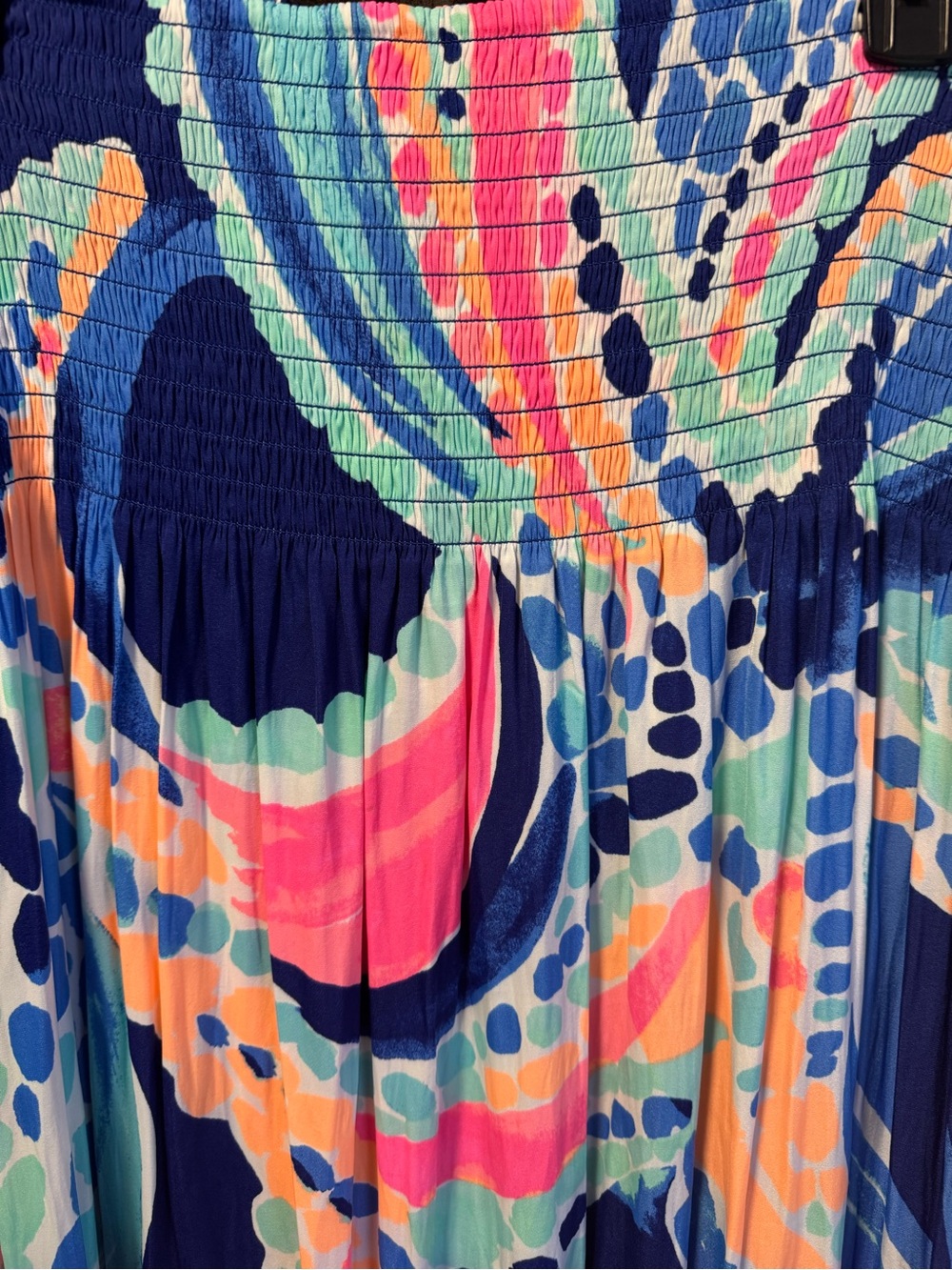 Lilly Pulitzer strapless smocked dress - Picture 6 of 6